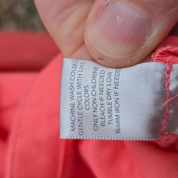 Christopher & Banks Vibrant Coral Utility Jacket. Size M. Like New! - Picture 13 of 13